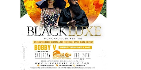 3rd Annual BlackLuxe Picnic @2pm to 9pm