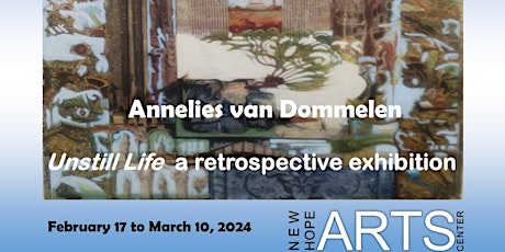 New Hope Arts Speakers Series Special Guest Artist: Annelies van Dommelen primary image