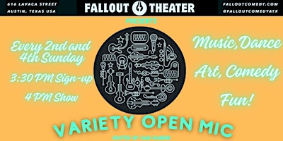 Fallout's Variety Open Mic primary image