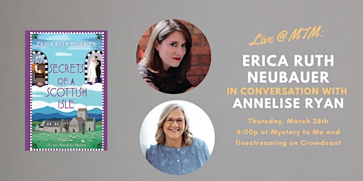 Live @ MTM: Erica Ruth Neubauer in Conversation with Annelise Ryan primary image