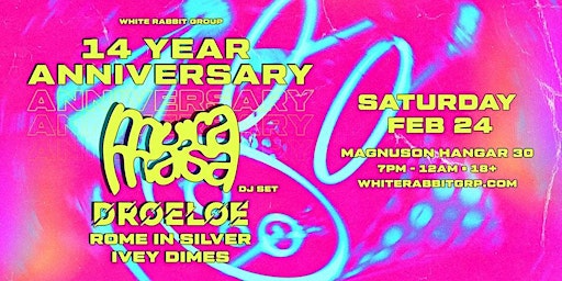 WRG 14 Year Anniversary w/ Mura Masa @7pm to 12pm primary image