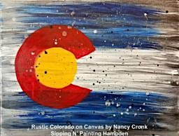 IN-STUDIO CLASS  Rustic Colorado Sun May 26th 5:30pm $35  primärbild