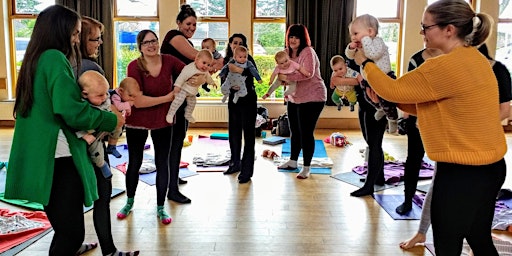 Mum and Baby Postnatal Yoga course for new mums and little babaies primary image