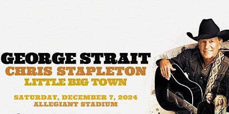 GEORGE STRAIT concert shuttle bus from Circa Resort Casino 12/7/2024