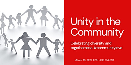 Unity In The Community