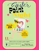 Primaire afbeelding van Easter Paint Night at Luxe Lounge!