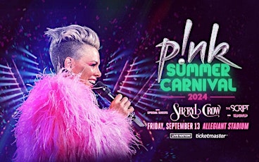 P!NK concert shuttle bus from The Palms Casino Resort 9/13/2024