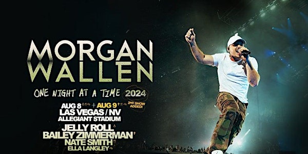 MORGAN WALLEN concert shuttle bus from The Palms Casino Resort 8/8/2024