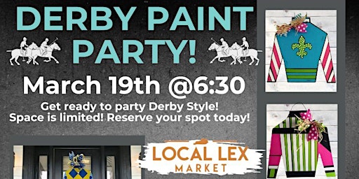 Hauptbild für Derby Door Hanger Paint Party