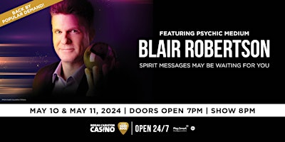 Imagem principal do evento Blair Robertson: Psychic Medium