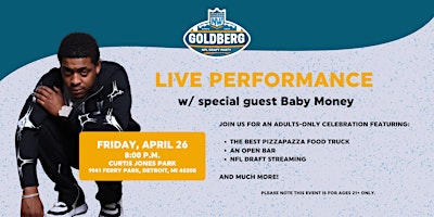 Hauptbild für NW GOLDBERG NFL DRAFT PARTY - DAY 2