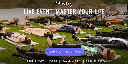 Master Your Life Event  primärbild