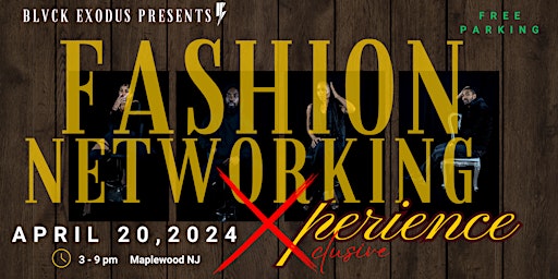 Primaire afbeelding van New Jersey Fashion Networking Xperience
