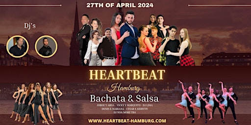 Immagine principale di Heartbeat Hamburg - Bachata & Salsa 
