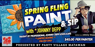 Imagem principal do evento Spring fling with Johnny Depp