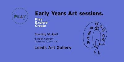 Imagem principal do evento Early Years Art Sessions: Leeds Art Gallery
