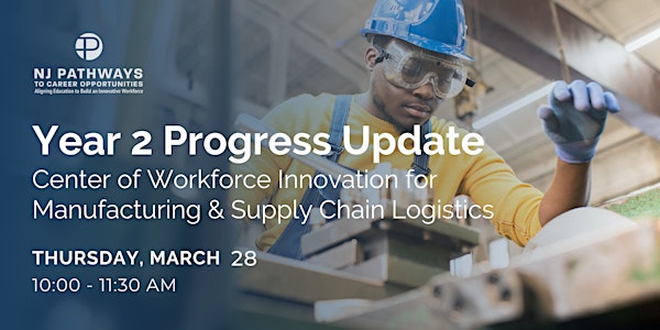 Year 2 Progress Update: CWI for Manufacturing & Supply Chain Logistics