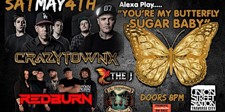 CRAZYTOWN & REDBURN live in concert at Union St Station