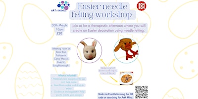 Easter needle felting workshop primary image