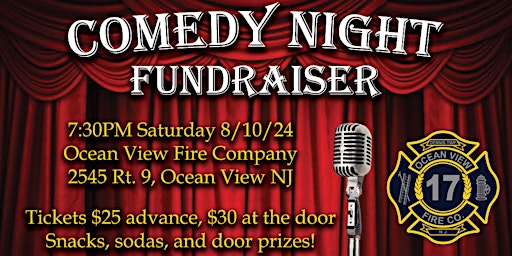 Ocean View Fire Comedy Night primary image