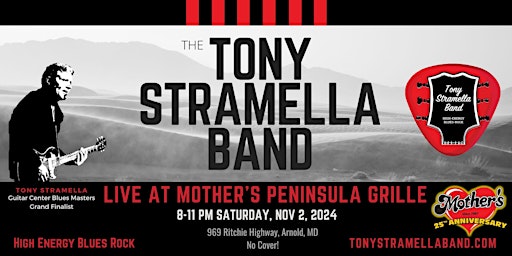 Imagen principal de Tony Stramella Band Live at Mother's Peninsula Grille