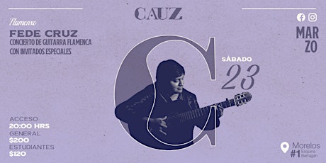 Imagen principal de Fede Cruz | Concierto de guitarra flamenca con invitados especiales