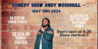 Primaire afbeelding van Stand Up Comedy Show featuring Andy Woodhull Live in Juneau