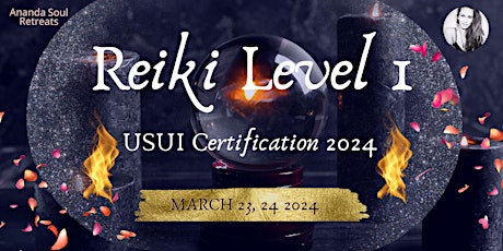 USUI Reiki Level 1 Certification with Ananda Cait 2024 primary image