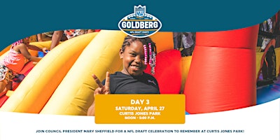 Primaire afbeelding van NW GOLDBERG NFL DRAFT PARTY - DAY 3