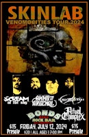 Imagem principal do evento Skinlab | Scream at the Sky | Semper Acerbus | Ritual Complex |