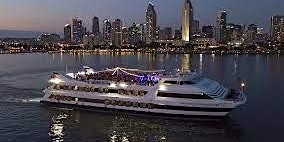 Immagine principale di At night, the event on the yacht is extremely lively 