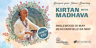 Imagem principal do evento Kirtan with Madhava 2024