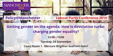 Panel: Getting gender on the agenda: How is devolution turbo-charging gender equality?