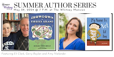 Summer Author Series ft. Gerry Boylan and Amy Nielander primary image