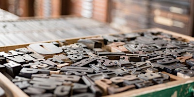Imagem principal do evento Introduction to Wood Type & Letterpress Printing