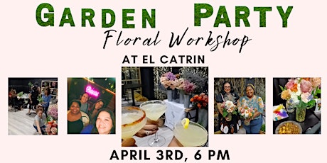 Garden Party Floral Workshop at El Catrin primary image
