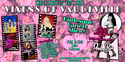 Imagem principal do evento Strangehouse Presents: VIXENS OF VAUDEVILLE - A Burlesque Variety Show!