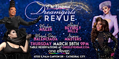 Imagem principal do evento Dreamgirls Revue - March 28th