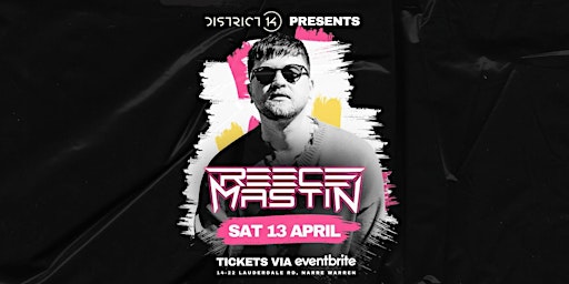 Imagen principal de Reece Mastin | Narre Warren | April 13th | 18+