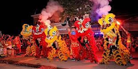 The night of the lion dance performance was extremely special