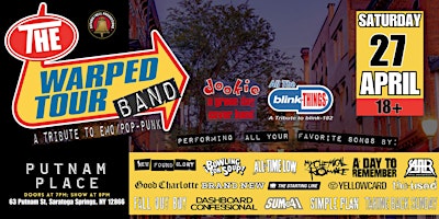 The Warped Tour Band w/ Dookie and All The Blink Things primary image