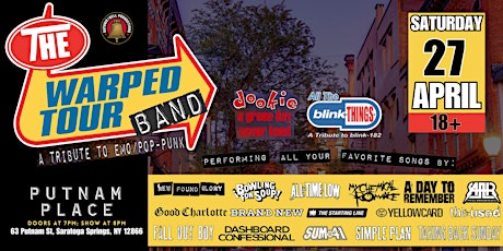 Imagen principal de The Warped Tour Band w/ Dookie and All The Blink Things