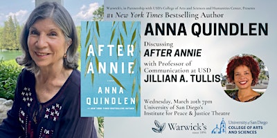 Imagen principal de Anna Quindlen discussing AFTER ANNIE with Jillian A. Tullis