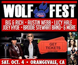 WOLF FEST 2014 - Featuring Big & Rich primary image