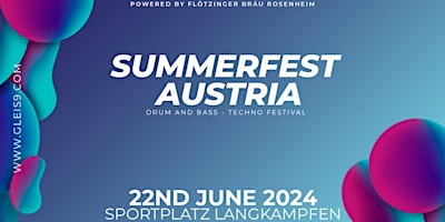 Summerfest Austria Day and Nightfestival primary image
