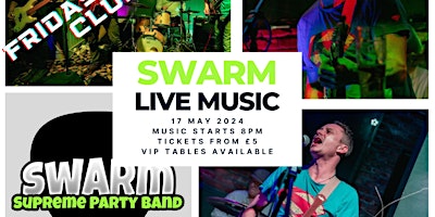 Imagem principal do evento Swarm - The Ultimate Party Band