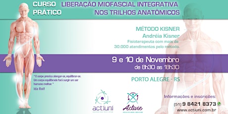 Imagem principal do evento Curso de Liberação Miofascial Integrativa Método Kisner 24ª ed - PoA RS