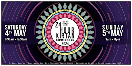 Birmingham 24 Hour Kirtan 2024  primärbild