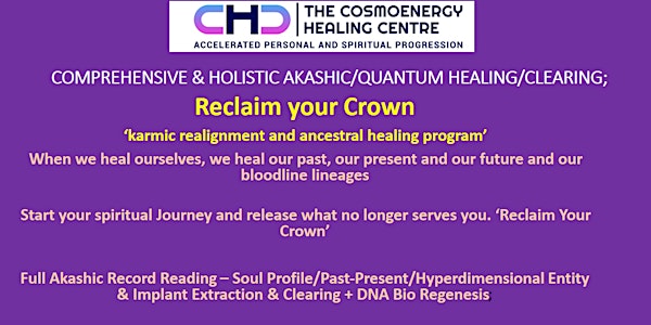 AKASHIC RECORDS/QUANTUM HEALING/ READING AND CLEARING