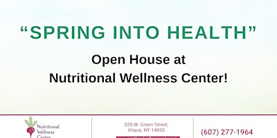 Spring Into Health Open House primary image